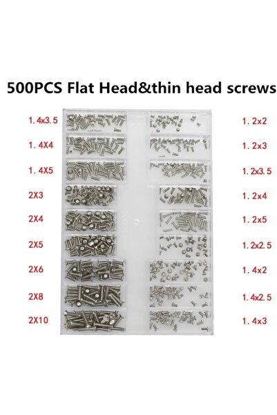 Choice I 500PCS 18Size Laptop Notebook Tiny Computer Replacement Electronic S...