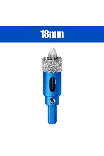 Choice14 مجموعة رؤوس حفر مطلية بالماس، 18-110 مم، 18 قطعة، منشار ثقب بلاط الس...