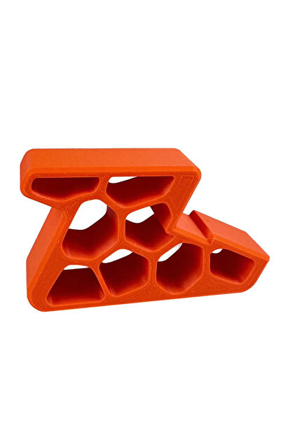 Choice Orange Heavy Duty Door Stopper Non-Slip Balcony Window Door Wedge Easy...