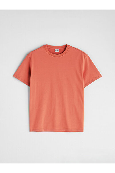 LC Waikiki Ozmarka New Season Comfortable Fit Crew Neck Basic Boys' T-Shirt