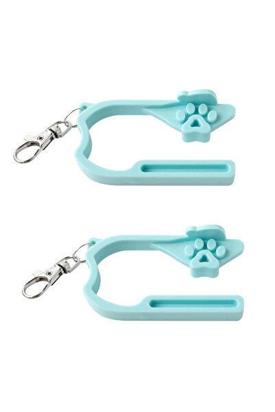 Choice3 BLUE 2PC 1PC & 2PC Child Car Seat Portable Unlock Tool Keychain Safet...