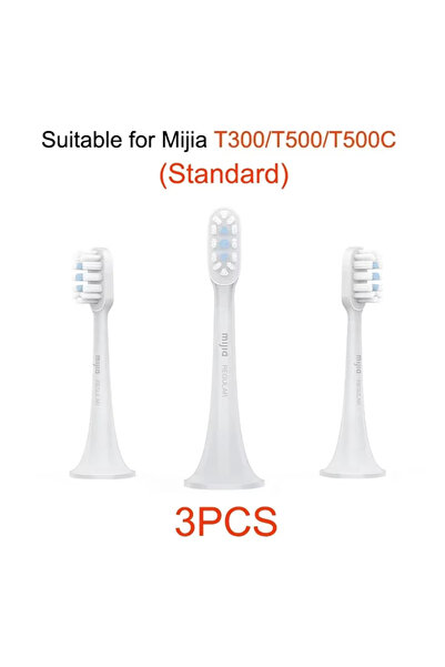 choice2 رؤوس فرشاة أسنان كهربائية من ميجيا، 3 قطع، طراز T300، بديلة لرؤوس فرش...