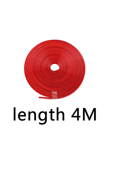 Choice6 4m-red 4M/8M Multicolor Xi Car Rim Styling Bright Matte Car Wheels St...