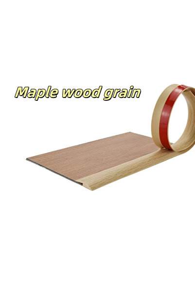 Choice11 شريط انتقالي للأرضيات ذاتي اللصق بطول مترين، بنقشة خشب القيقب، قطعة ...