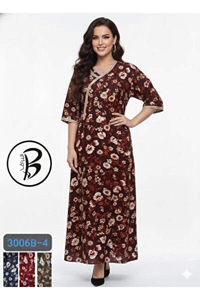 BRK Women's short jalabiya, Lightweight Cotton