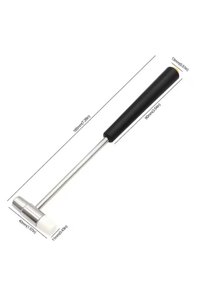 Choice1 B Metal Mini Hammer Double Head Watch Repair Hammer Metal Soft and Ha...