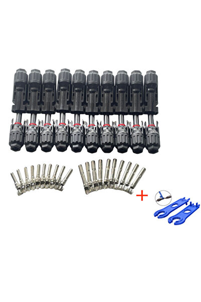 choice2 ١٠ أزواج، مفتاح ربط واحد، ٥/١٠ أزواج من موصلات الطاقة الشمسية، مقابس ...