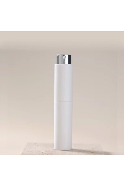 Choice1 زجاجة عطر بيضاء للسفر سعة 10 مل، عبوة كولونيا قابلة لإعادة التعبئة، ز...