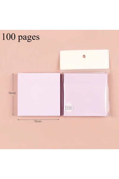 Choice5 ملاحظات لاصقة شفافة مقاومة للماء مصنوعة من مادة PET، بتصميم إبداعي عل...