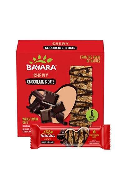 Bayara Chocolate & Oats Chewy Bar 6 x 30 g