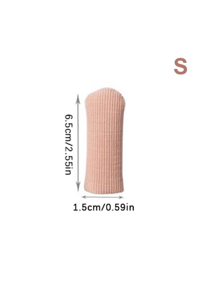 Choice1 S Bunions Corns Foot Pain Relief Orthotics Fabric Silicone Toe Tube C...