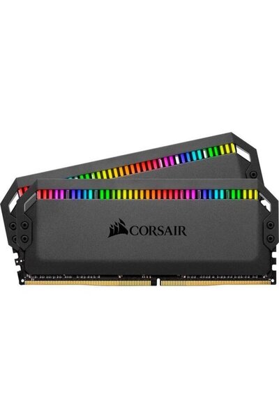 Corsair Κιτ διπλού καναλιού Dominator Platinum RGB 16GB DDR4 3200MHz CL16