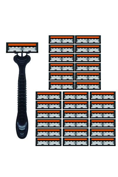 Choice9 ماكينة حلاقة بمقبض واحد، 30 شفرة، مقاومة للماء بنسبة 100%، تصميم جديد...