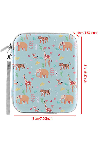 Choice4 حافظة بطاقات متعددة الألوان تتسع لـ 80 بطاقة من نوع Yoto، حقيبة حمل ص...