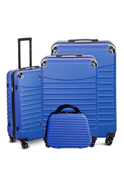 Other Set de bagaje CONSEÉ 4 în 1, bleumarin, material ABS