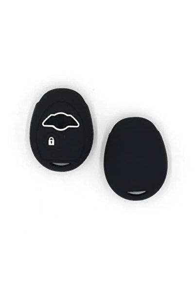 Choice5 غطاء مفتاح سيارة سيليكون أسود بزر واحد U-198 لسيارات بي إم دبليو ميني...