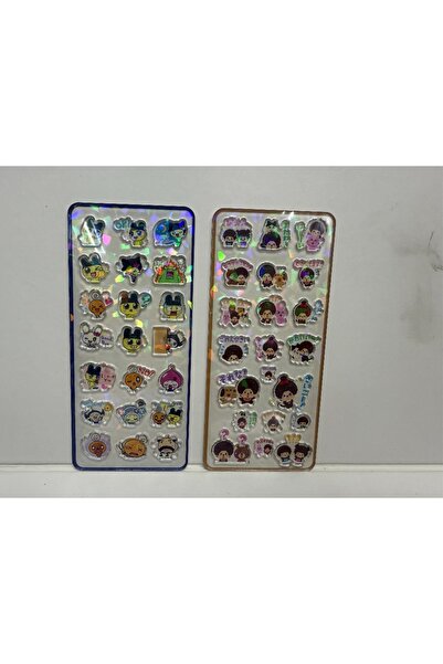 Choice1 B2PCS 2026 ملصقات أكريليك شفافة جديدة بتصميم قطرات الماء الصغيرة، منا...