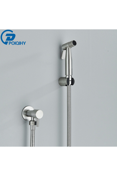 choice2 بخاخ بيديه يدوي للمرحاض من النيكل المصقول والذهب المصقول، مصنوع من ال...