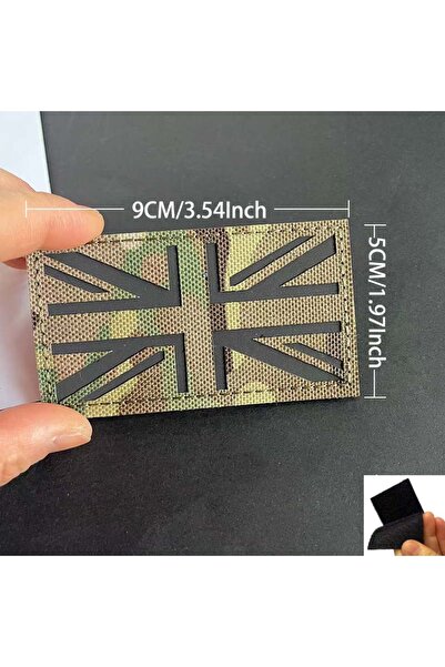 Choice14 03-UK IR Reflective Patches Camouflage Flag of The UK,Spain,France,G...
