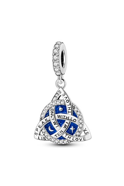 Choice17 KTC1106 Charms Original 925 Silver Blue Beads Fit Bracelet Pendant D...