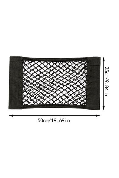 Choice3 50cmx25cm Car Back Rear Trunk Bag Organizer Mesh Net Auto Seat Back S...