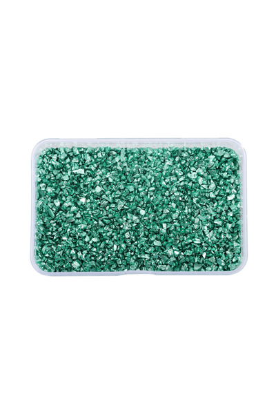 Choice60 80g Light Green 80g/Box Color Crushed Glass Stones Resin Filling For...