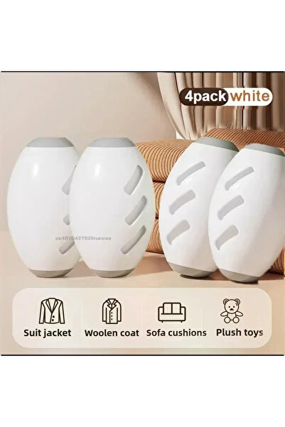 Choice5 4 قطع - بكرة إزالة الوبر البيضاء القابلة لإعادة الاستخدام عالية الجود...