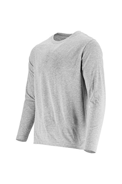 Lahti Pro LAHTI.PRO Thin Cotton Long Sleeve T-Shirt / Gray - 3XL