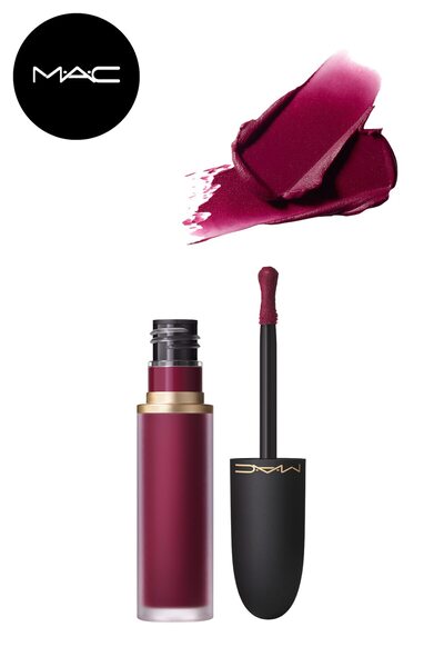M.A.C Powder-Like Matte Lip and Cheek Mousse Liquid Lipstick with 10-Hour Moi...