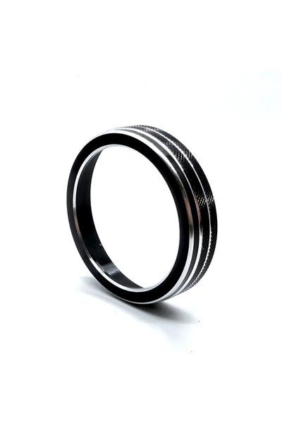 Choice1 غطاء معدني أسود اللون، قطعة واحدة، لتزيين مقبض ضبط مكيف الهواء في لوح...