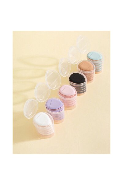 Choice7 مزيج من 6 علب، 3/718 قطعة، إسفنجات مكياج صغيرة بأطراف الأصابع لكريم ا...