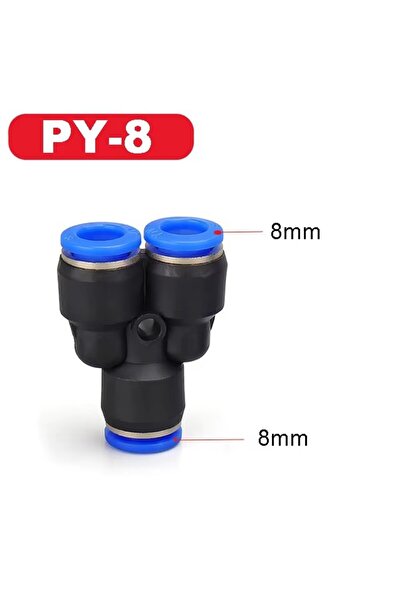 Choice18 5 قطع PY 8 5/10 قطع PY PE سلسلة T على شكل حرف T 4 6 8 10 12 16 مم مو...