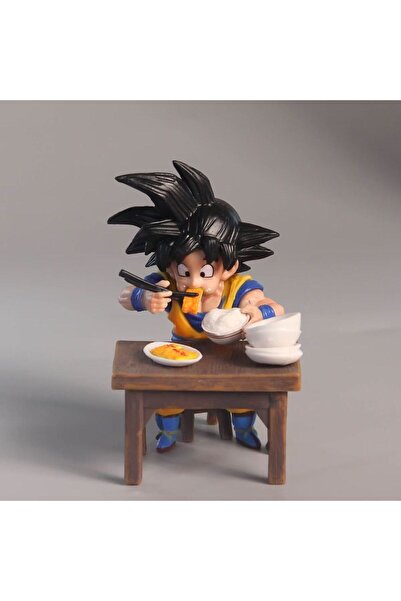Choice1 Bandai goku no box Dragon Ball Z Vegeta Figure Son Goku eating 8cm Pv...