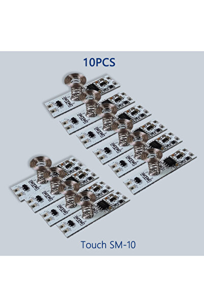 Choice5 مفتاح تعتيم يعمل باللمس بثلاثة مستويات، 10 قطع، مع تحكم صغير مدمج في ...