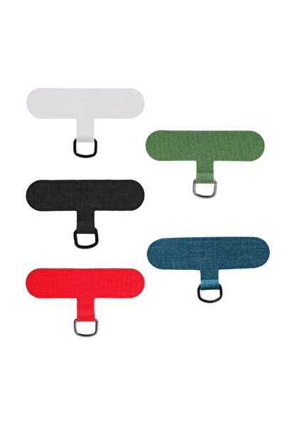 Choice4 حبل تعليق للهاتف مكون من 5 قطع، مصنوع من بوليستر /النايلون، مضاد للضي...