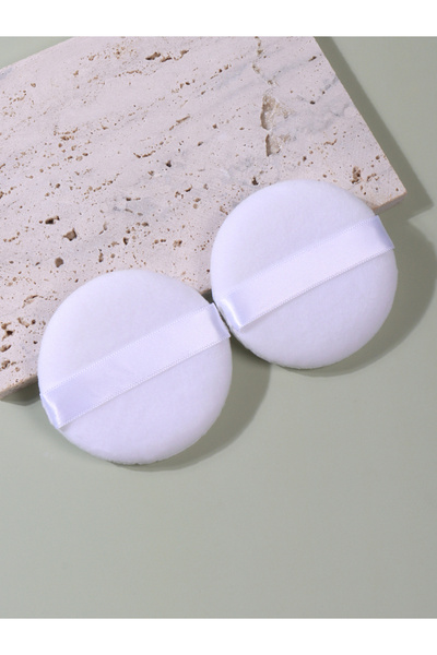 Choice3 قطعتان (2-5-10-20 قطعة) من إسفنجات البودرة البيضاء المستديرة عالية ال...