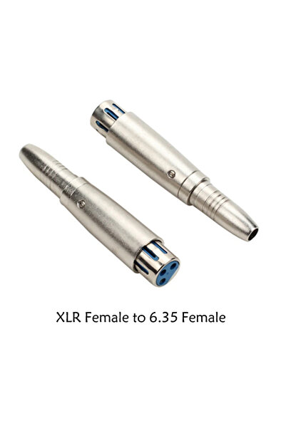 Choice42 BSN 1pcs I XLR 3PIN female head to 6.5 female 3 core XLR revolution ...