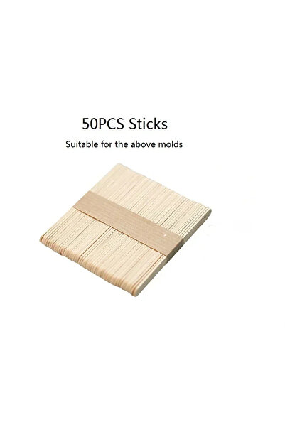 Choice3 sticks 4/8 Hole Silicone Ice Cream Forms Popsicle Molds DIY Homemade ...