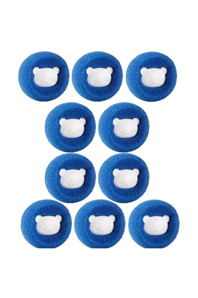 Choice4 كرة غسيل إسفنجية زرقاء اللون، 10 قطع، 5/10/20 قطعة، لإزالة الوبر من ا...