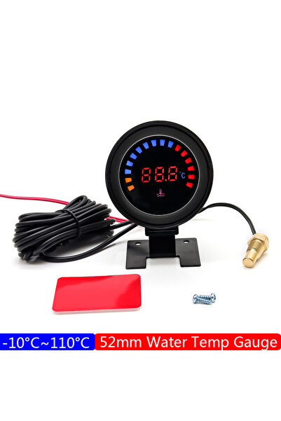 Choice16 مقياس حرارة الماء ٥٢ مم، مقياس حرارة الماء مع مستشعر، محول مقياس حرا...
