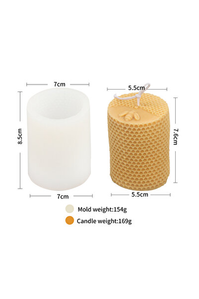 Choice1 قالب شمعة على شكل نحلة، قالب سيليكون ثلاثي الأبعاد على شكل نحلة، قالب...