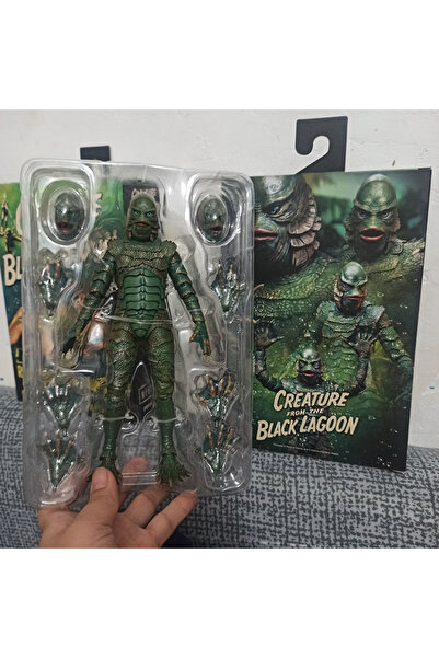BANDAI B مع صندوق NECA Universal Mter Action Figure Black Lagoon Creature Fis...