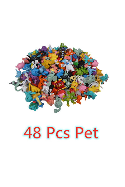 Choice5 48 قطعة من مجسمات بوكيمون، 144 نمطًا، ألعاب شخصيات أنمي، مجسم بيكاتشو...