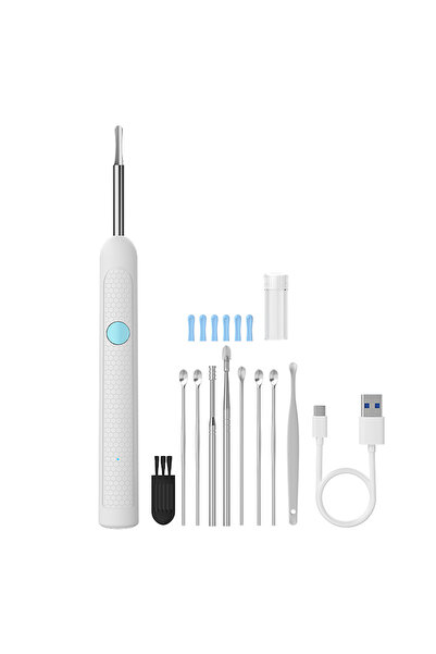 choice2 White with Spoons Ultra Thin 4.2mm 1080P WiFi Visual Otose Camera for...