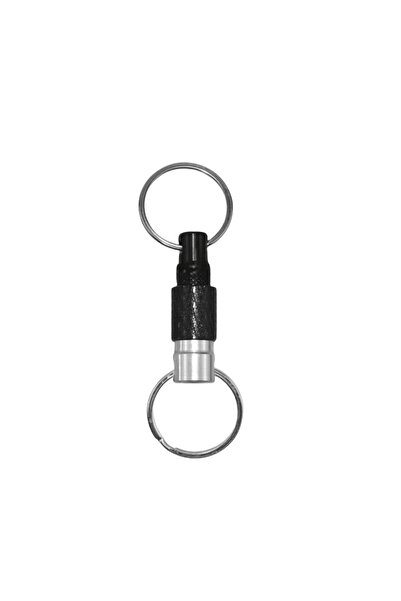 Choice4 1 PC Black Quick Release Removable Key Chain, Rotatable Key Chain, Sp...