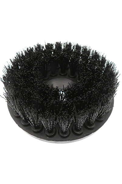 Choice4 فرشاة تنظيف كهربائية سوداء صلبة مقاس 5 بوصات، مزودة بخيط M14 لتنظيف ا...