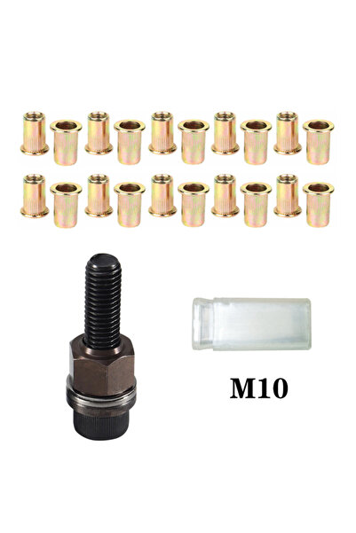 Choice3 M10 20Pcs 21pcs Rivet Nut Tools Hand Rivet Nut Head Simple Installati...