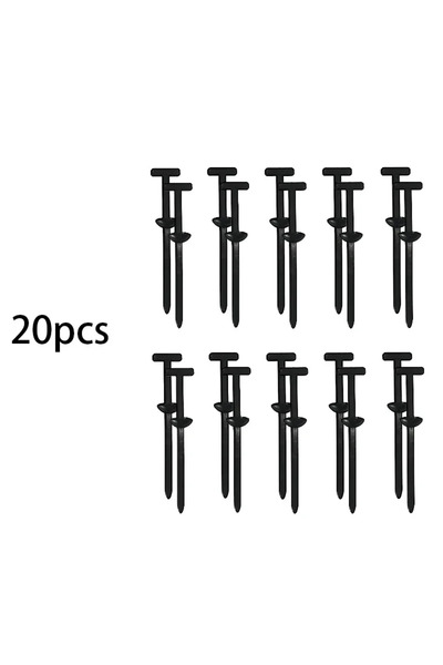 Choice4 20pcs Cable Tie Buckle Fixed Through the Core Nail Cable Tie Buckle M...