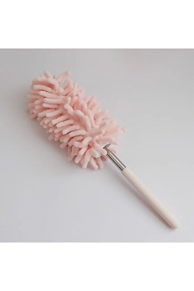 Choice1 فرشاة تنظيف غبار مضادة للكهرباء الساكنة قابلة للسحب باللون الوردي، تُ...