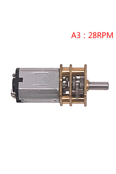 choice2 A3 Mini N20 Gear Motor DC 3V-12V Slow Speed Full Metal Gearbox Gear R...